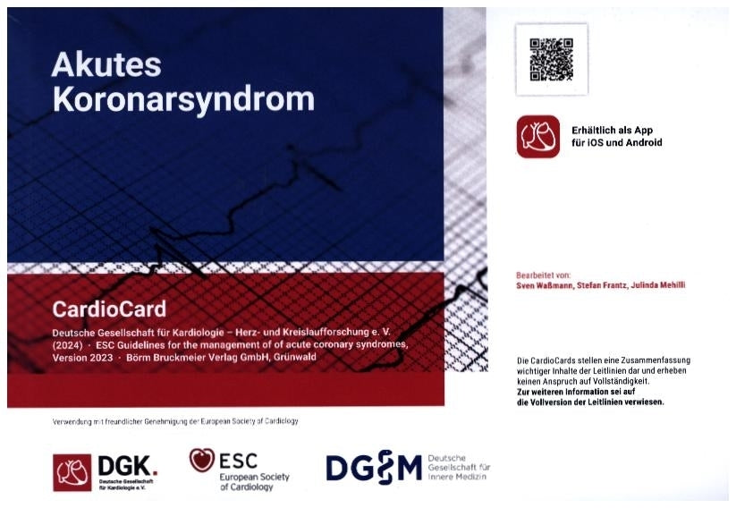 Akutes Koronarsyndrom (Deutsche Gesellschaft Für Kardiologie)