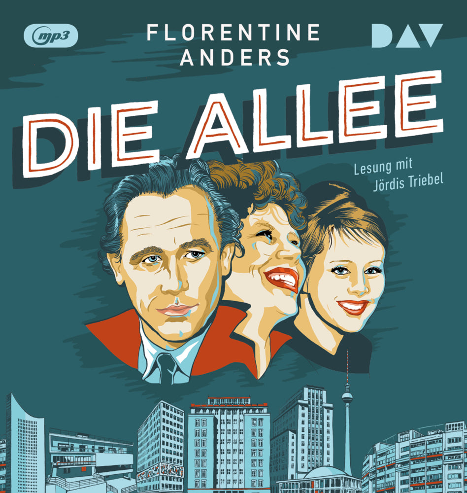 Die Allee, 1 Audio-CD, 1 MP3 (Florentine Anders)