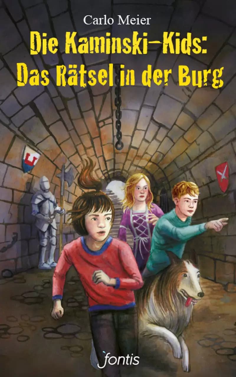 fontis Die Kaminski-Kids: Das Rätsel in der Burg (Deutsch, 2022, Carlo Meier, Matthias Leutwyler)