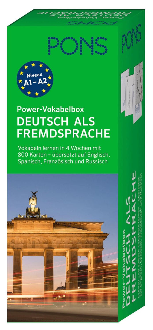 PONS Power-Vokabelbox Deutsch als Fremdsprache (Deutsch, 2023)