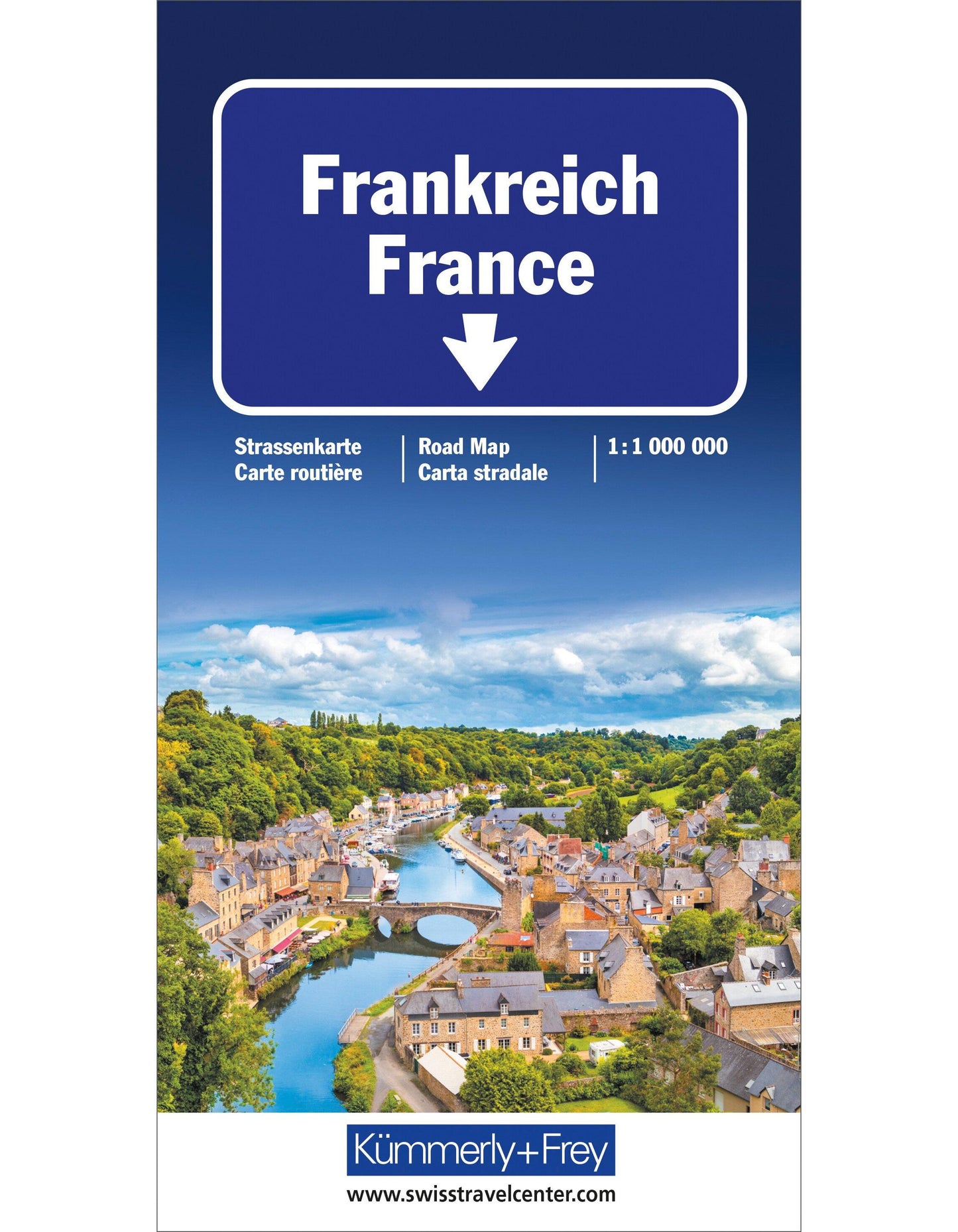 Kümmerly+Frey Strassenkarte Frankreich 1:1 Mio.