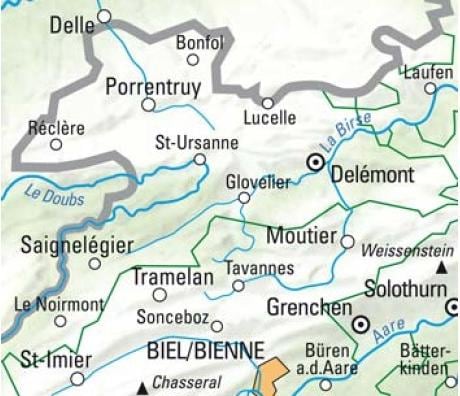 Hallwag Kümmerly+Frey Jura 60000