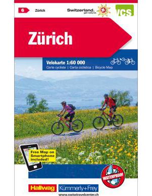 Kümmerly+Frey Karte Zürich, Velokarte