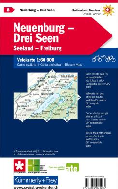 Hallwag Kümmerly+Frey VK - Neuenburg - Drei Seen