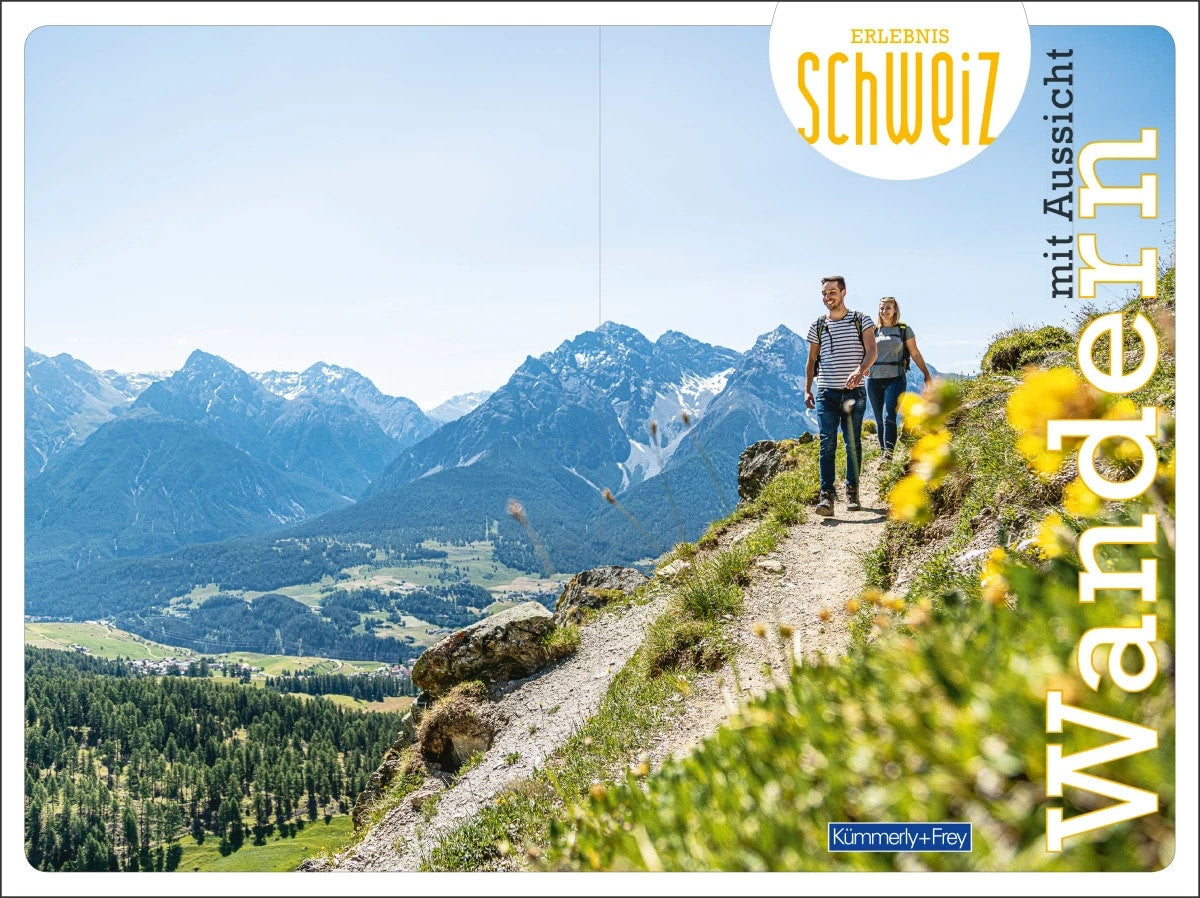 Hallwag Kümmerly+Frey Wandern mit Aussicht Erlebnis Schweiz (Deutsch, 2021, Hallwag Kümmerly+Frey AG)