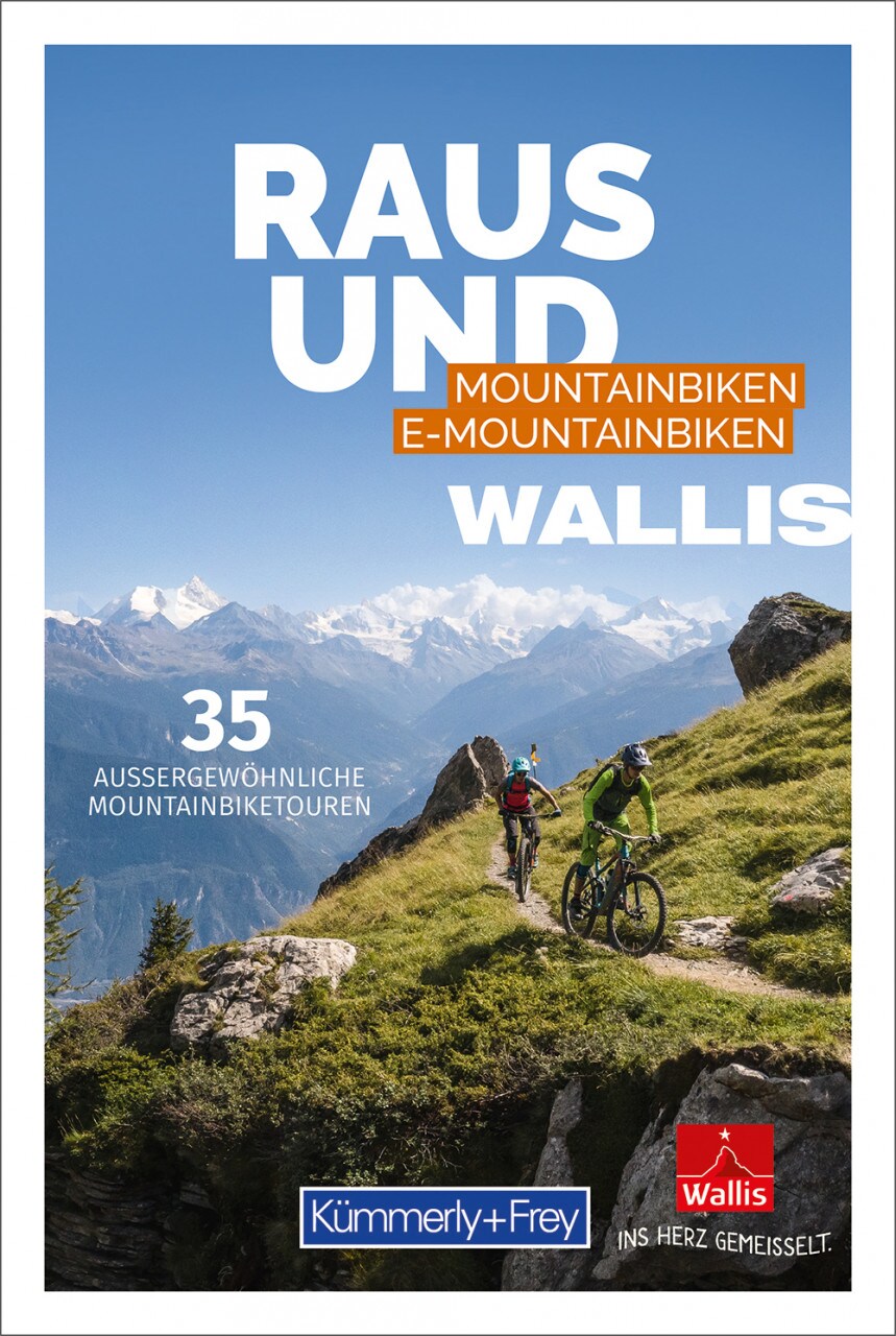 Hallwag Kümmerly+Frey Wallis Raus und Mountainbiken | E-Mountainbiken (Deutsch, 2022, Hallwag Kümmerly+Frey AG)