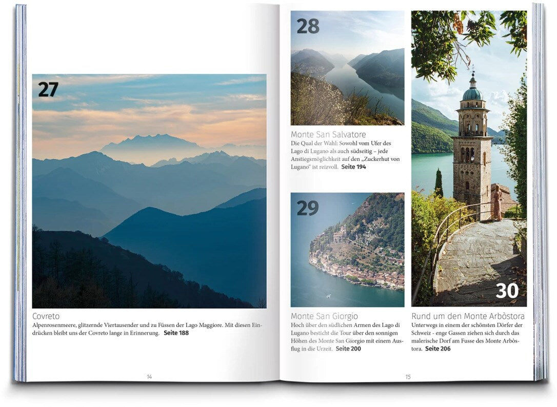 Kümmerly+Frey Raus und Wandern Tessin - Wanderführer