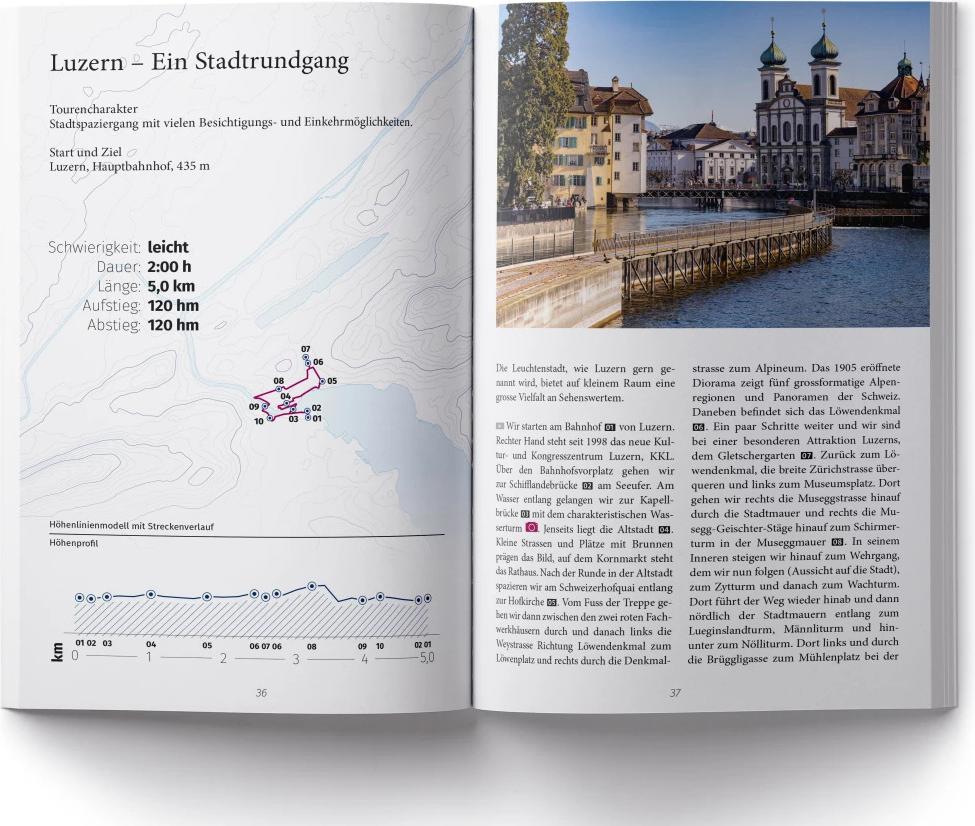 Hallwag Kümmerly+Frey Raus und Wandern Zentralschweiz (Deutsch, 2024, Hallwag Kümmerly+Frey AG)