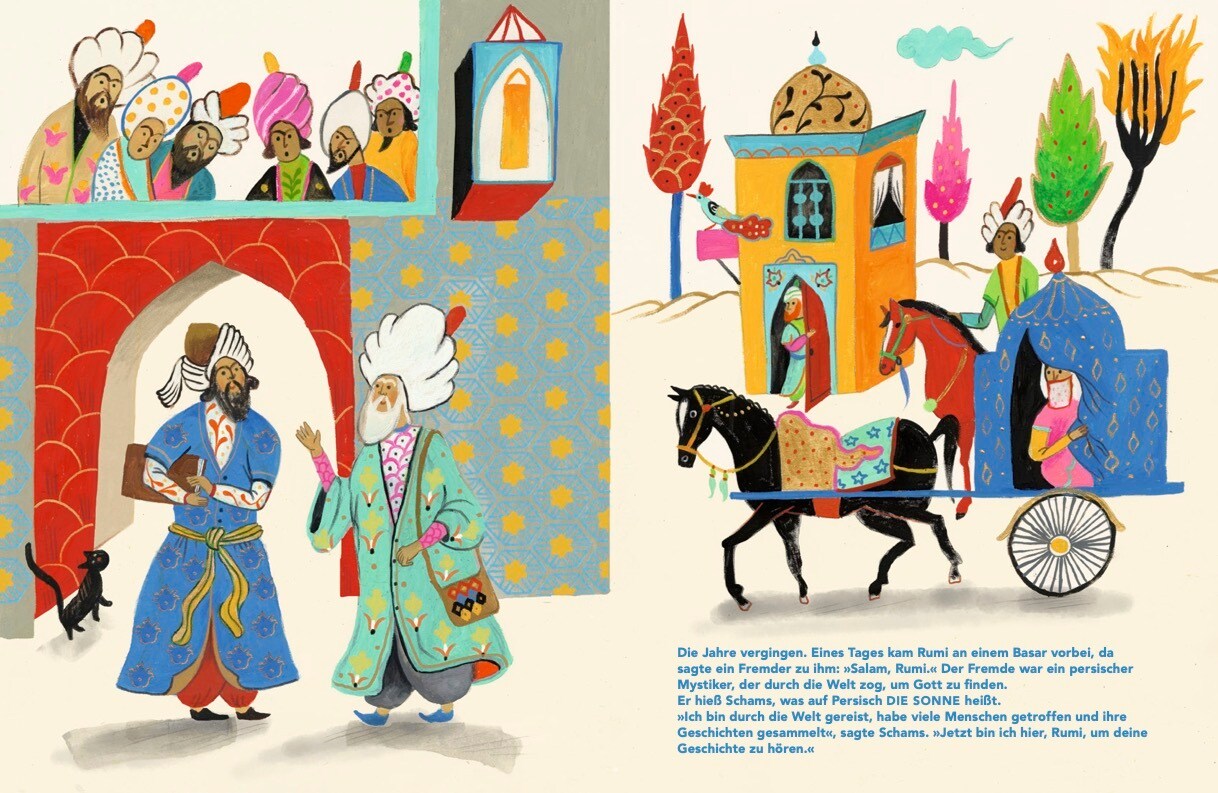 NordSüd Rumi. Dichter der Liebe (Deutsch, 2023, Rashin, Thomas Bodmer)