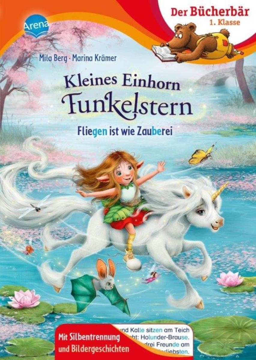 Arena Kleines Einhorn Funkelstern. Fliegen ist wie Zauberei (Deutsch, 2023, Marina Krämer, Mila Berg)