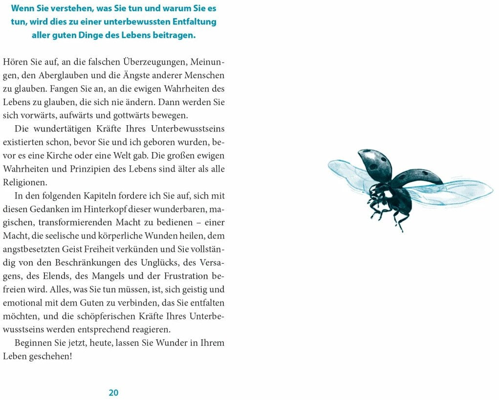 Mit der Kraft Ihres Unterbewusstseins das Glück anziehen