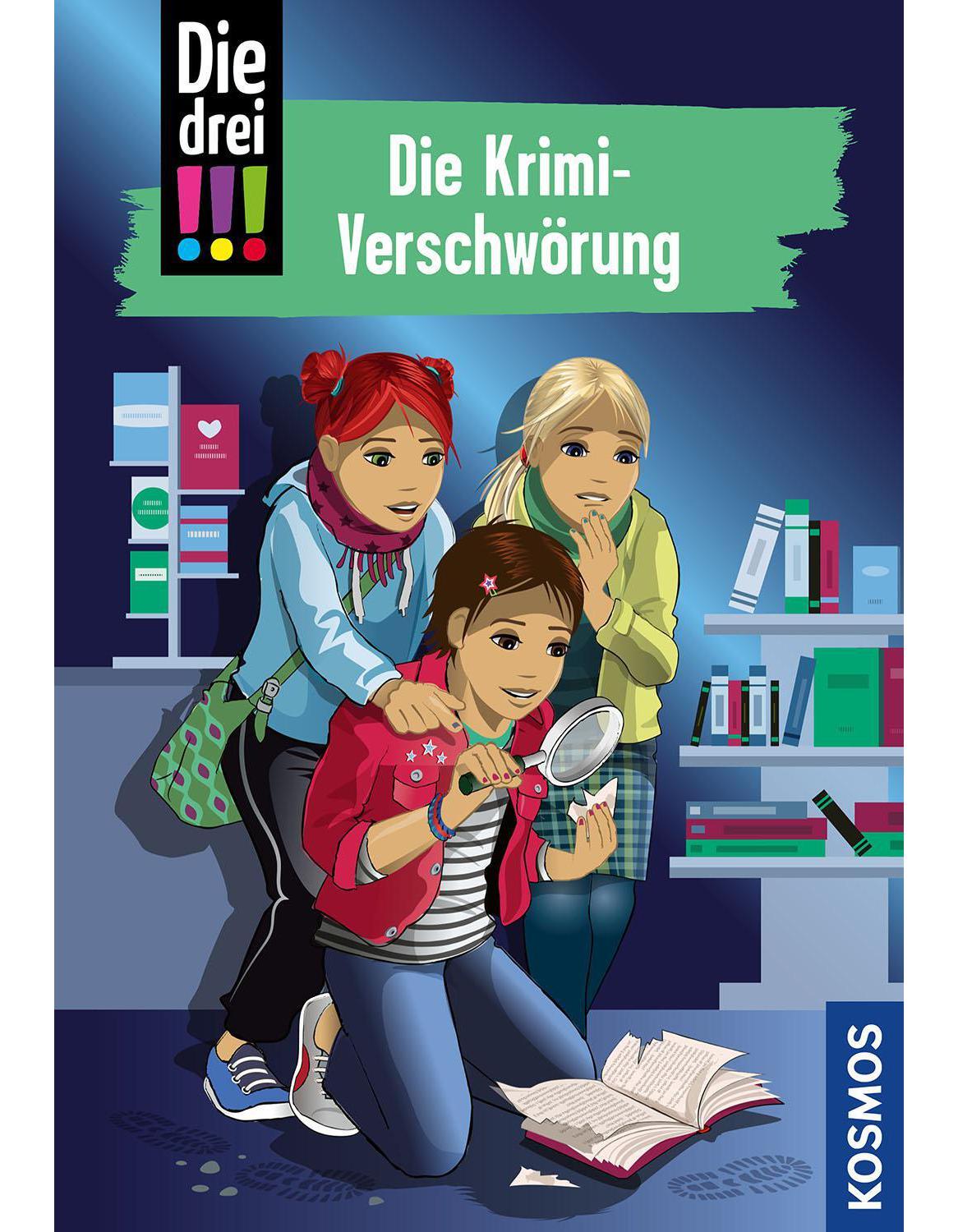 Kosmos Die drei !!!, 88, Die Krimi-Verschwörung (Deutsch, 2021, Maja von Vogel, Ina Biber)