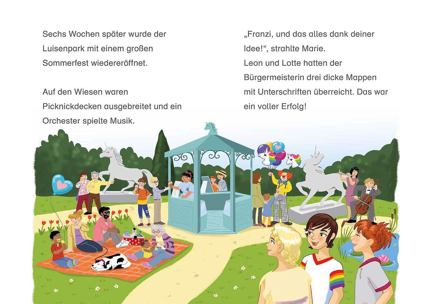 Kosmos Die drei !!!, Bücherhelden 2. Klasse, Rettet die Einhörner! (Deutsch, 2023, Jule Ambach, Katja Rau)