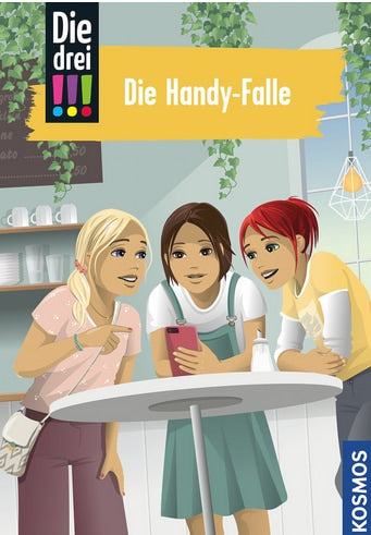 Kosmos Die drei !!!, 1, Die Handy-Falle (Deutsch, 2023, Maja von Vogel, Ina Biber)