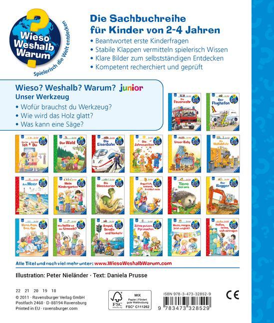 Ravensburger Unser Werkzeug (Deutsch, 2011, Daniela Prusse, Peter Nieländer)