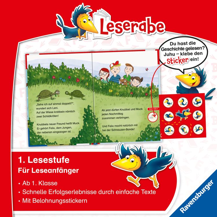 Leserabe - 1. Lesestufe: Detektivgeschic