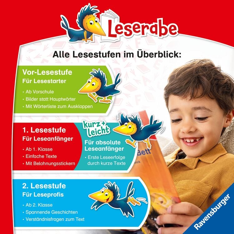 Leserabe - 1. Lesestufe: Detektivgeschic