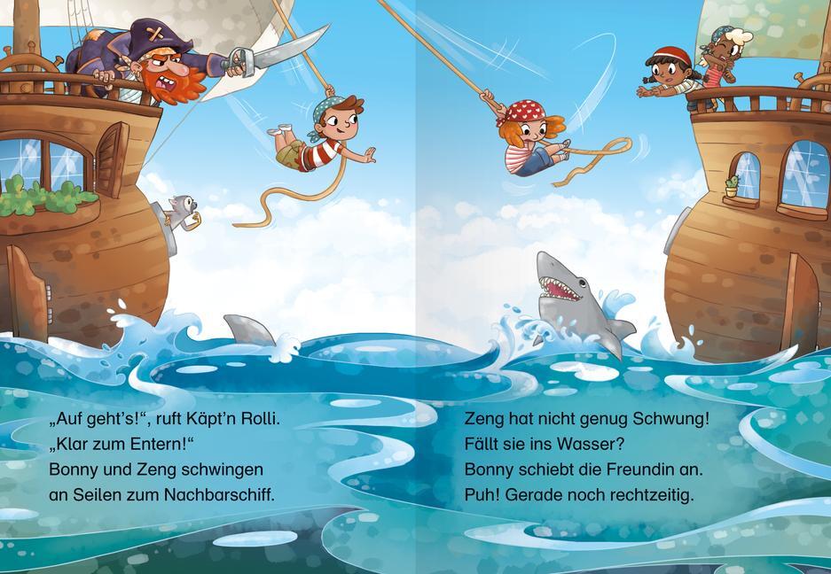Ravensburger Wilde Piratenabenteuer - Leserabe ab 1. Klasse - Erstlesebuch für Kinder ab 6 Jahren (Deutsch, 2022, Martin Klein, Alexandra Langenbeck)