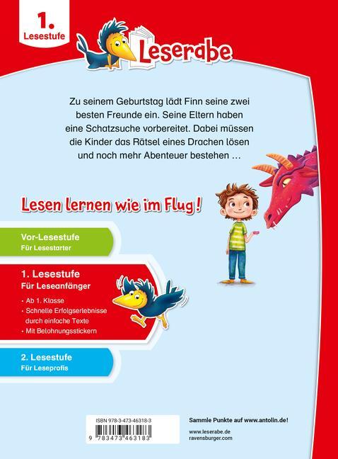 Ravensburger Ein fantastischer Geburtstag - lesen lernen mit dem Leserabe - Erstlesebuch - Kinderbuch ab 6 (Deutsch, 2024, Maja von Vogel, Phine Wolff)