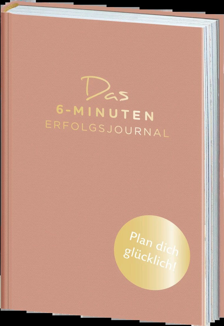rororo Das 6-Minuten-Erfolgsjournal (altrosa) (Deutsch, 2021, Dominik Spenst)