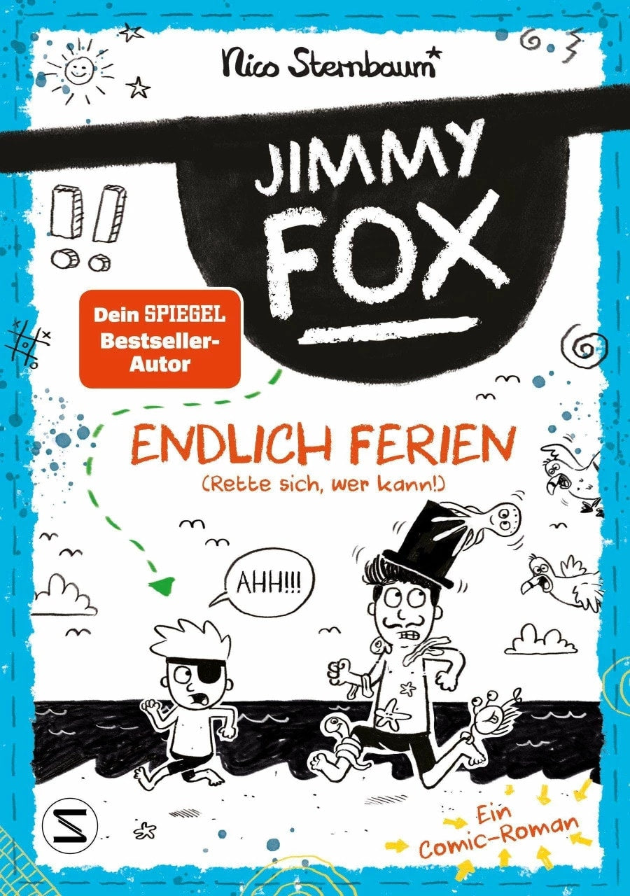 HarperCollins Jimmy Fox. Endlich Ferien (Rette sich, wer kann!) (Deutsch, 2023, Nico Sternbaum)