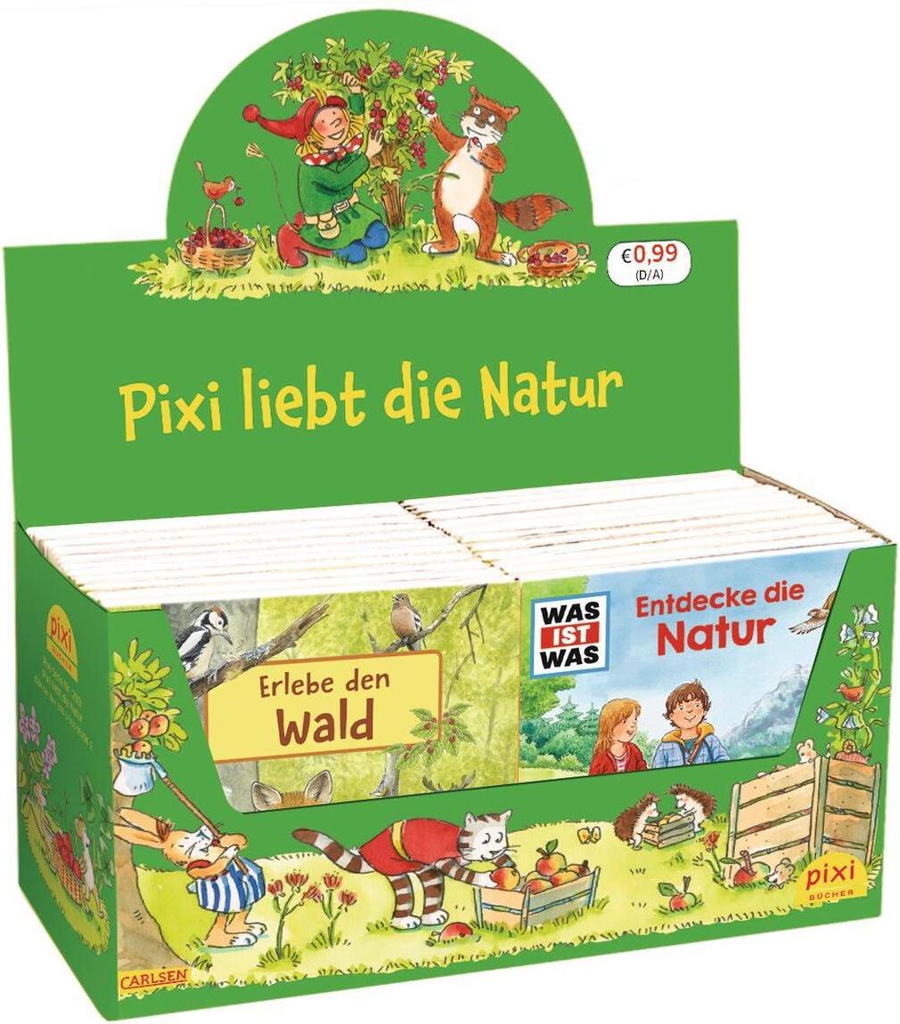 Pixi-Box 290: Pixi liebt die Natur (8x8