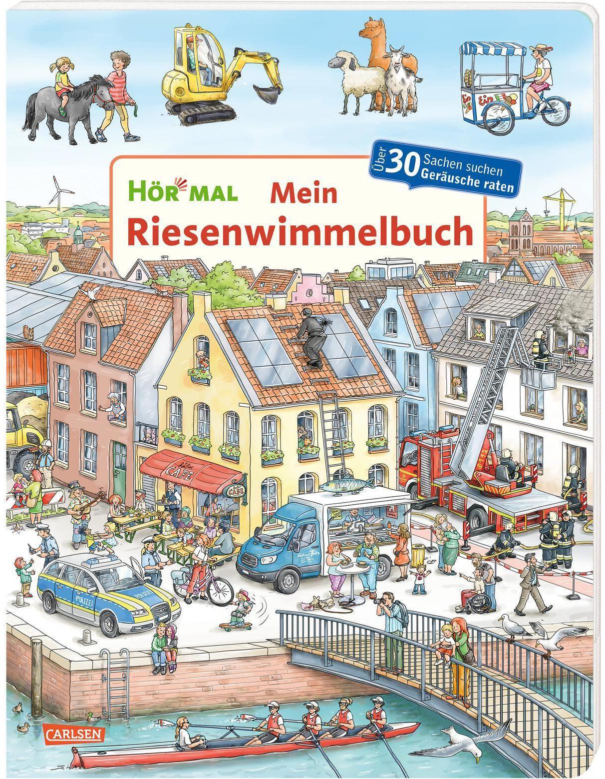 Mein Riesenwimmelbuch / Hör mal (Soundbuch) Bd.28