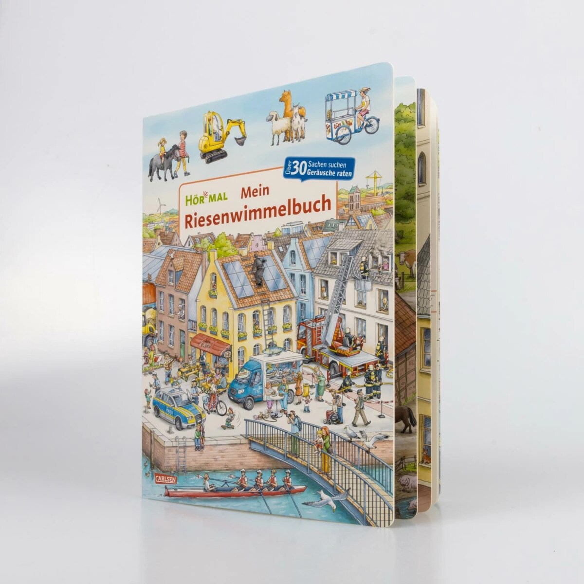 Mein Riesenwimmelbuch / Hör mal (Soundbuch) Bd.28