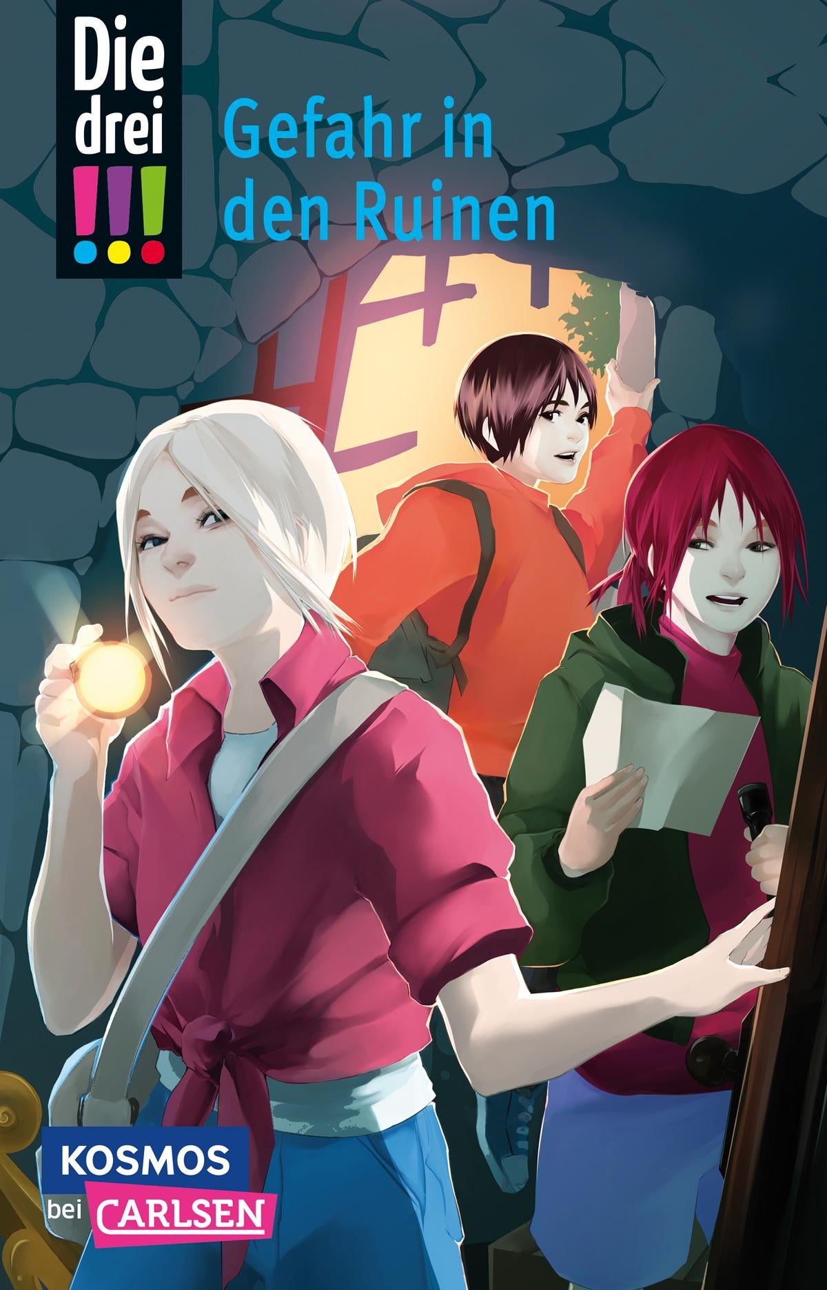 Carlsen Die drei !!!: Gefahr in den Ruinen (Deutsch, 2024, Maja von Vogel)