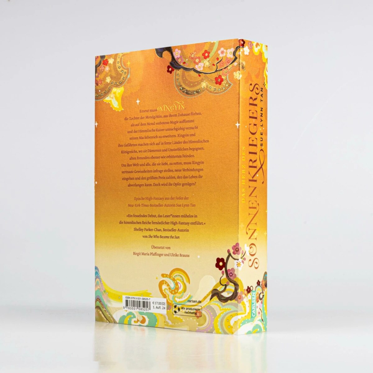 Carlsen Die Tochter der Mondgöttin 2: Das Herz des Sonnenkriegers (Deutsch, 2024, Sue Lynn Tan, Birgit Maria Pfaffinger)