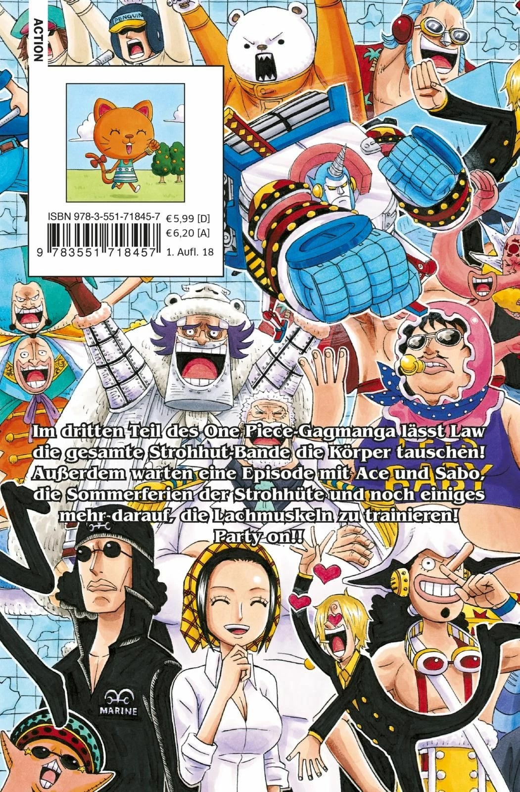 Carlsen One Piece Party 3 (Deutsch, 2018, Eiichiro Oda)