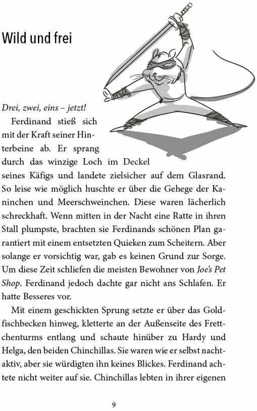 CBJ Clans of Ninja Rats - Kämpfer des Feuers (Deutsch, 2023, Gesa Schwartz)