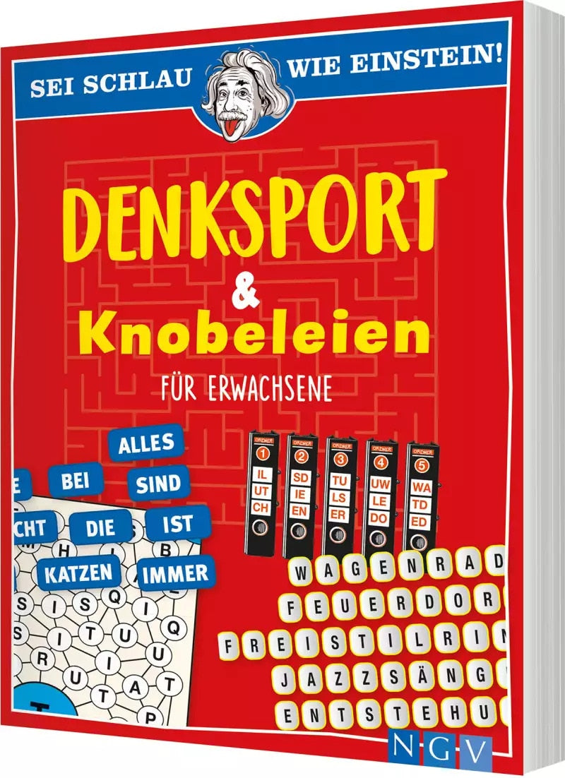 Naumann + Göbel Sei schlau wie Einstein! - Denksport und Knobeleien für Erwachsene (Deutsch, 2022)