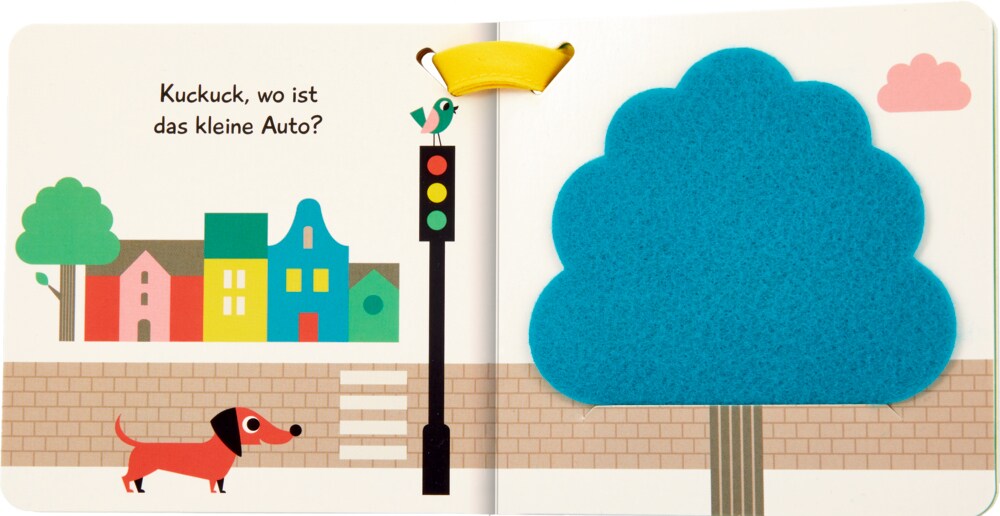 Coppenrath Mein Filz-Fühlbuch für den Buggy: Kuckuck, kleines Auto! (Deutsch, 2022, Ingela Arrhenius)