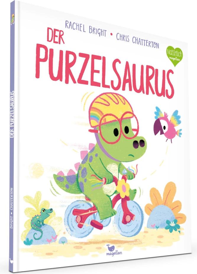 Magellan Der Purzelsaurus (Deutsch, 2023, Rachel Bright, Chris Chatterton, Pia Jüngert)