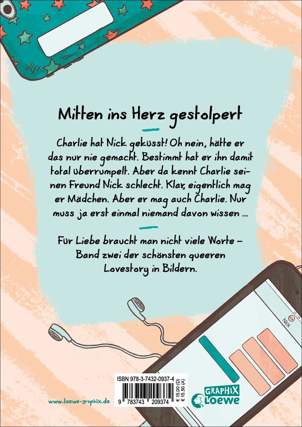 Loewe Verlag Heartstopper Volume 2 (deutsche Hardcover-Ausgabe) (Deutsch, 2022, Alice Oseman, Vanessa Walder)