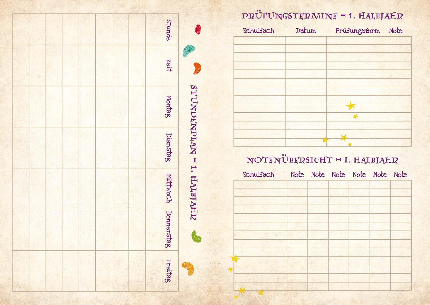 Mein Schülerkalender für Harry Potter-Fans! 2024/2025