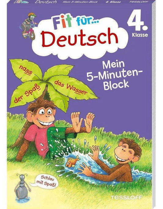 Tessloff Fit für Deutsch 4. Klasse. Mein 5-Minuten-Block (Deutsch, 2023, Guido Wandrey, Werner Zenker)
