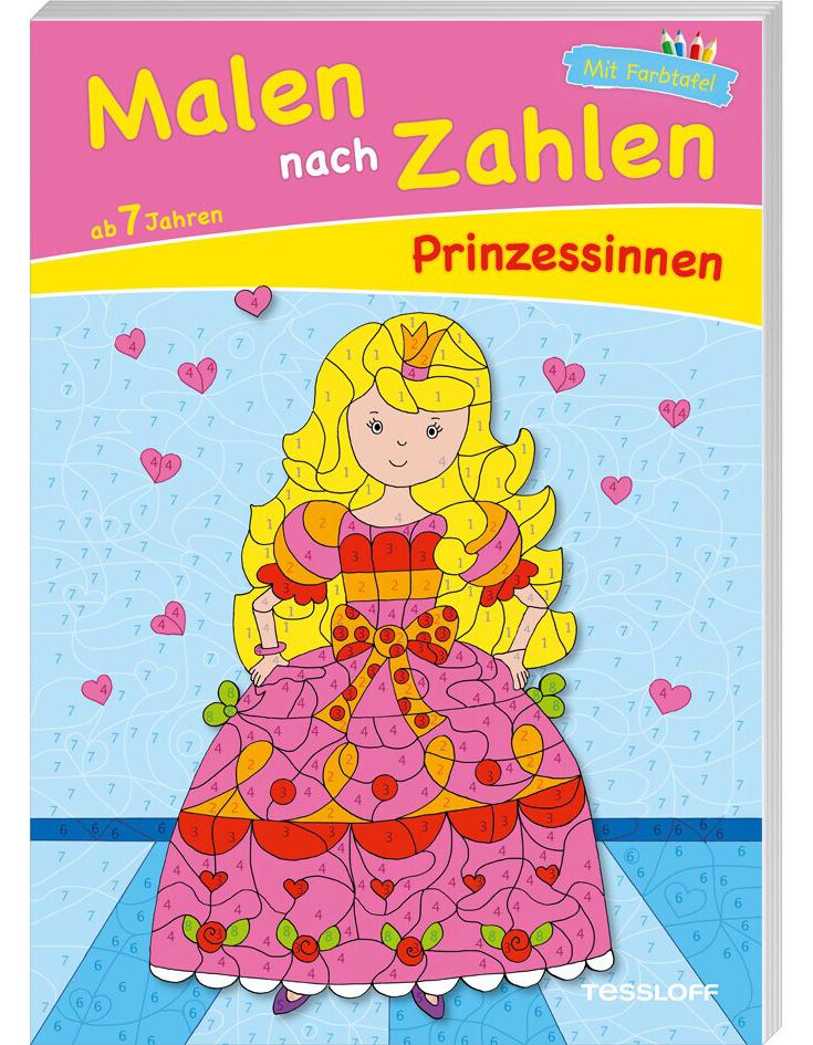 Malen nach Zahlen Prinzessinnen