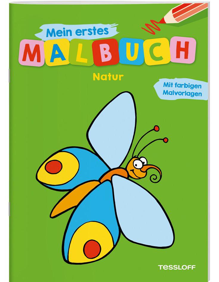 Mein erstes Malbuch - Natur