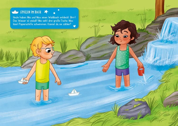 Mein kleines Sticker-Anziehbuch. Im Wald