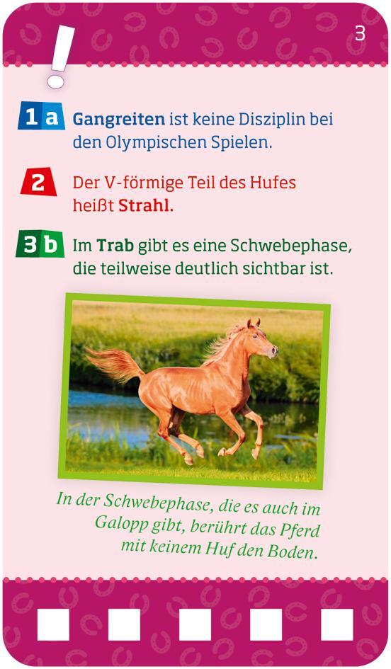 Tessloff WAS IST WAS Quiz Pferde (Deutsch, 2022, Lorena Lehnert)