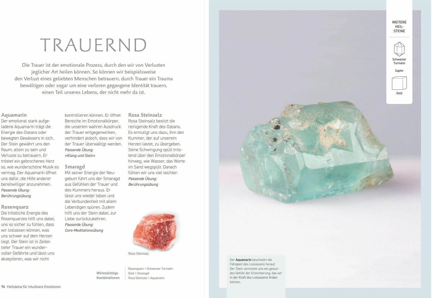 Heilsteine für die Seele - Mit der Kraft der Kristalle zu emotionalem Gleichgewicht
