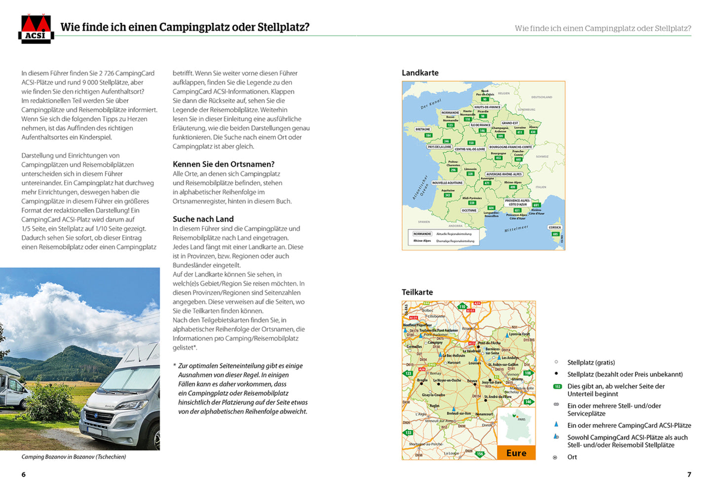 Hallwag Kümmerly+Frey HV ACSI CampingCard&Stellplatzführer (Deutsch, 2024, Hallwag, ACSI)