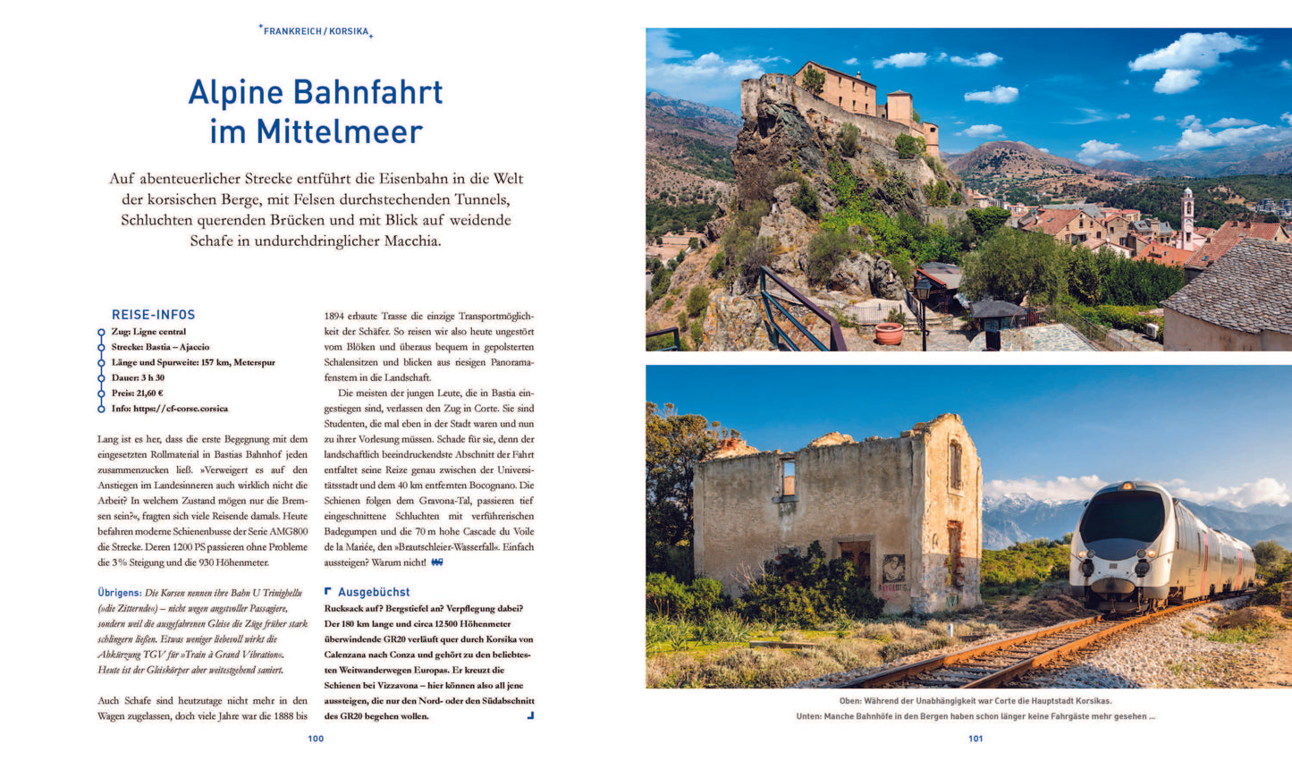 Reisen auf Schienen - Aussergewöhnliche Stopps, Superlative, Zuglegenden