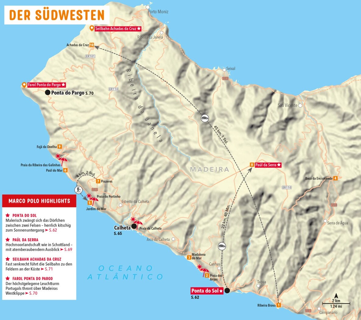 Marco Polo Reiseführer Madeira, Porto Santo (Deutsch, 2023, Sara Lier, Rita Henss)