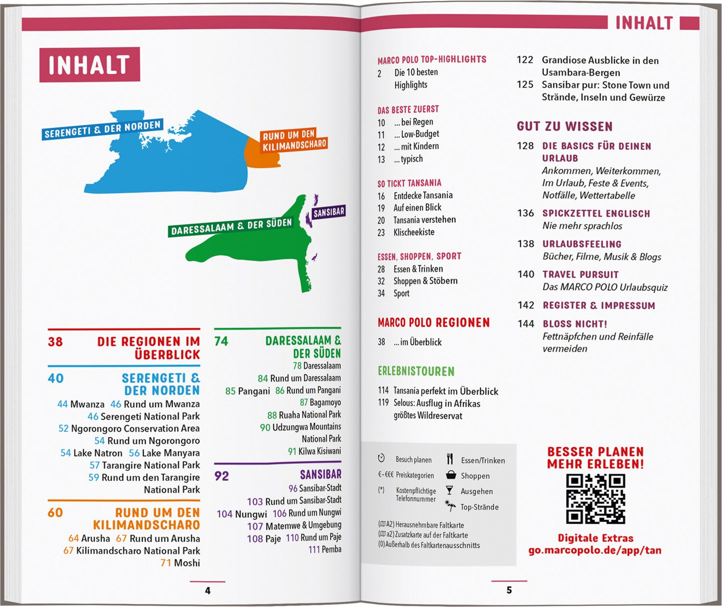 Marco Polo Reiseführer Tansania, Sansibar (Deutsch, 2024, Julia Amberger, Marc Engelhardt)