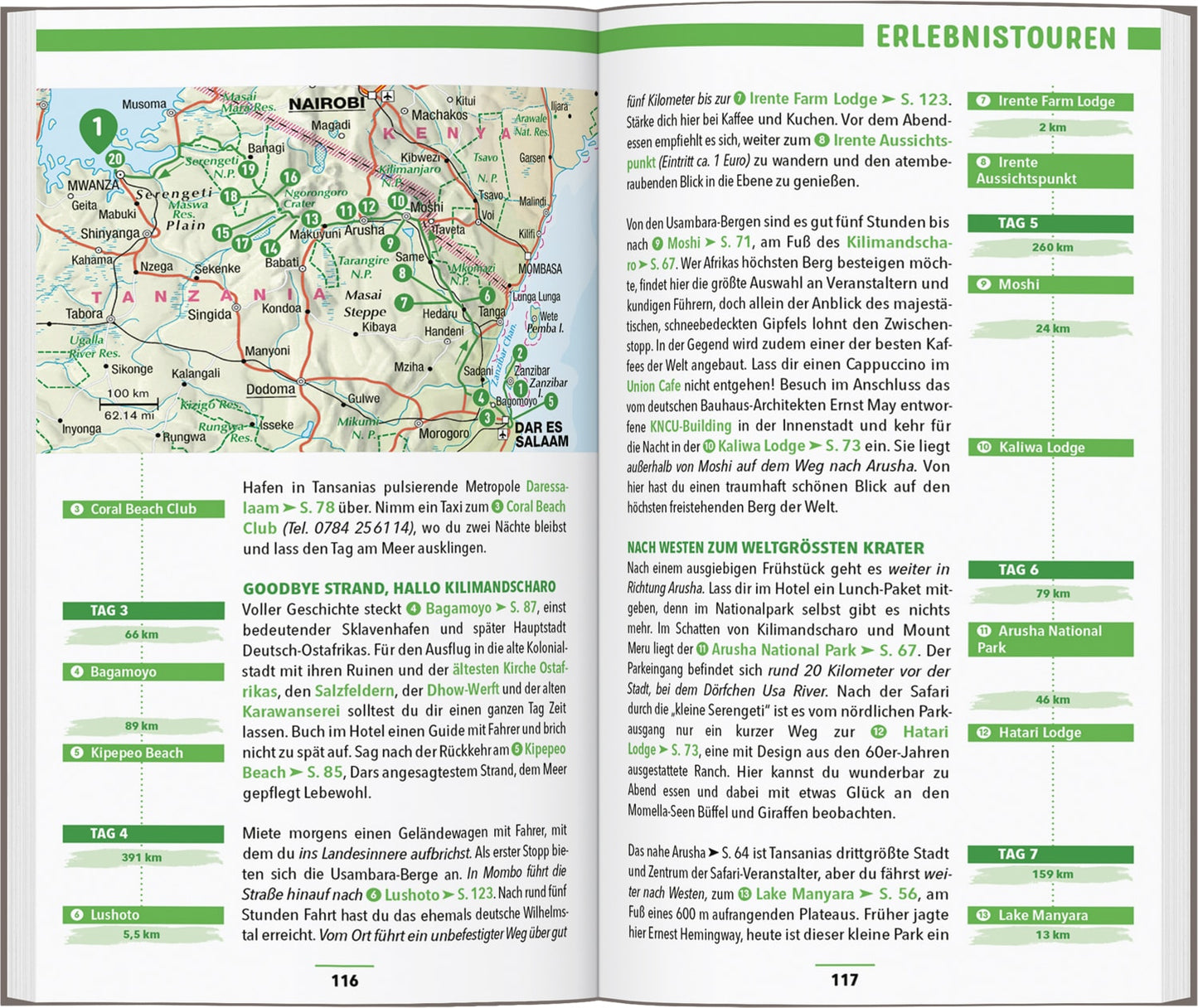 Marco Polo Reiseführer Tansania, Sansibar (Deutsch, 2024, Julia Amberger, Marc Engelhardt)