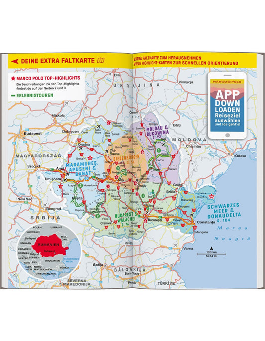 MairDumont MP Rumänien (Deutsch, 2024, Mirko Kaupat, Kathrin Lauer)