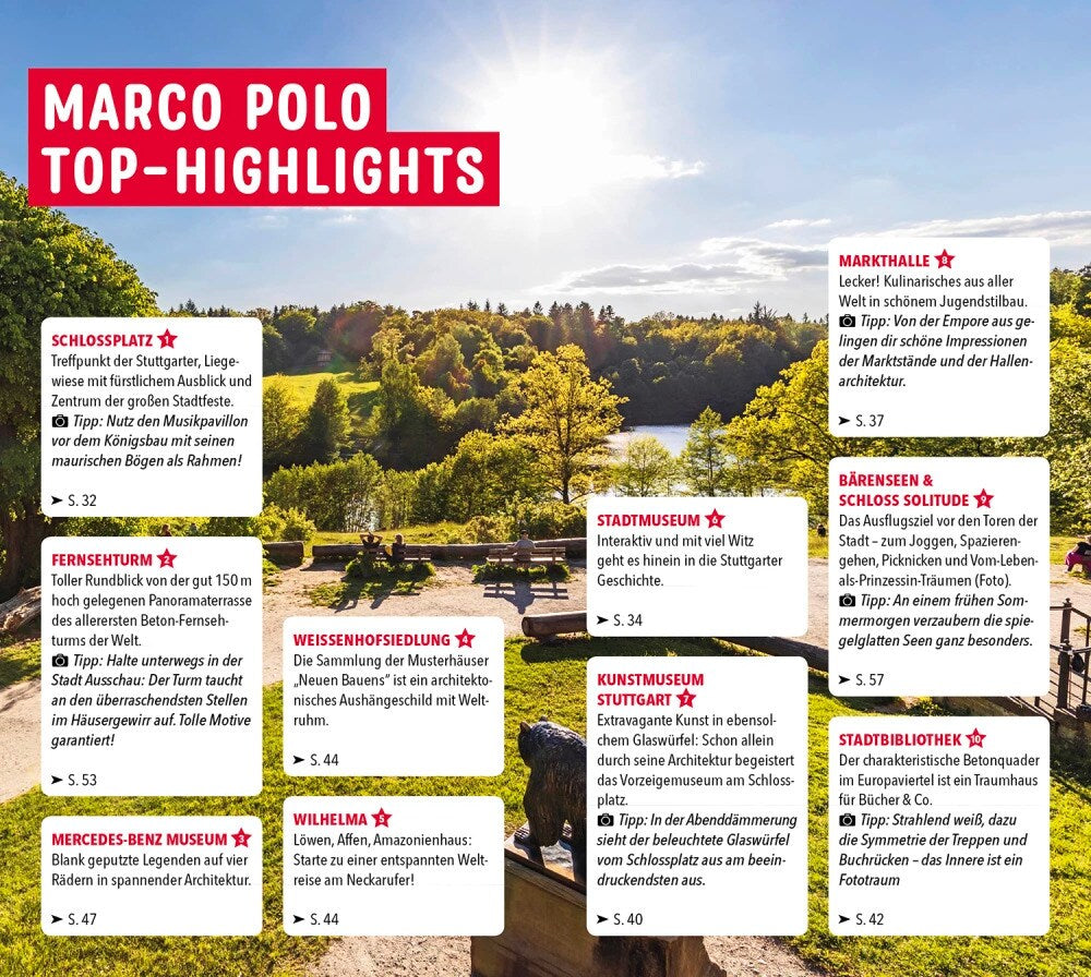 Marco Polo Reiseführer Stuttgart (Deutsch, 2022, Martin Oversohl, Jens Bey)